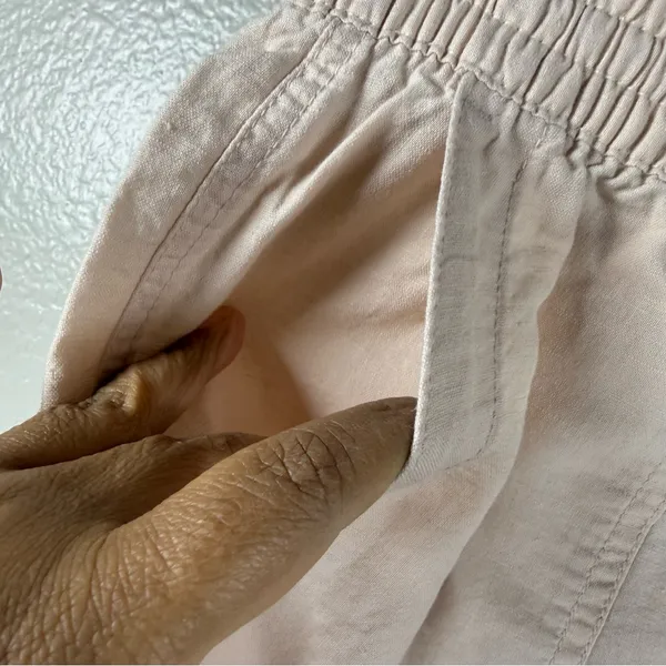 GAP  Utility Light Pink Jogger Pants SZ:L - Image 4