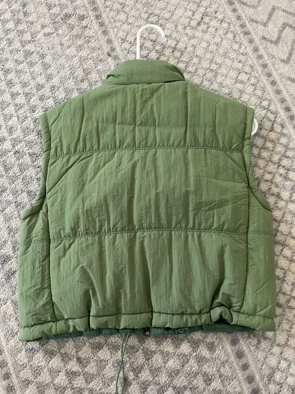 Dry Goods Vest Puffer Green - Image 2
