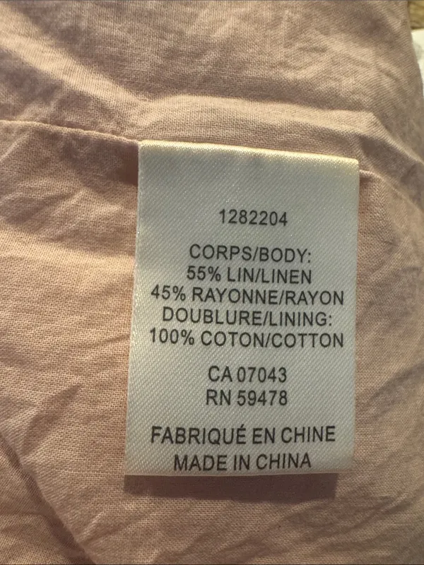 Caroline Constas Sun Goddess linen-blend maxi dress S - Image 7