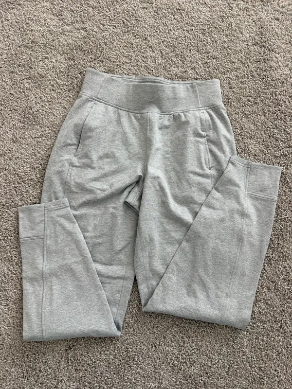 Grey Lululemon Joggers - Image 2