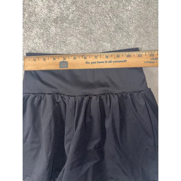 Halara SoftlyZero Airy Super High Waist 2-in-1 Yoga Shorts 3'' Black - Image 5