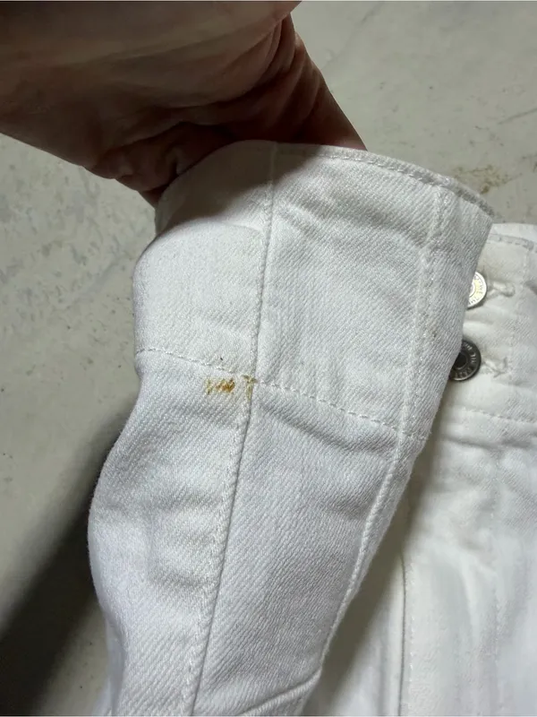 We the free people NWT Women’s White Flared Jeans 30 MARKS MSRP$98 - Image 7
