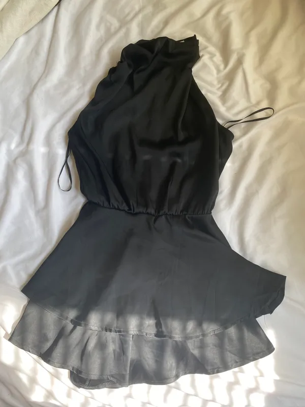 Hello Molly Black Romper/Mini Dress - Image 2