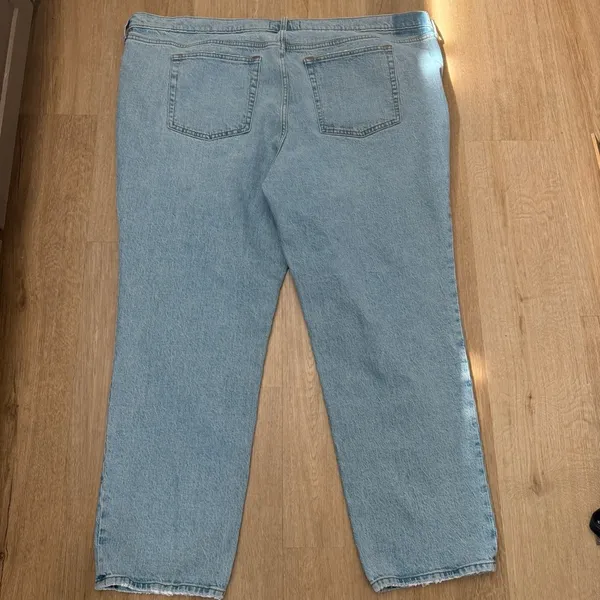 Abercrombie & Fitch Mid Rise The Straight Jean Size 37 / 24‎ plus size Jeans - Image 4