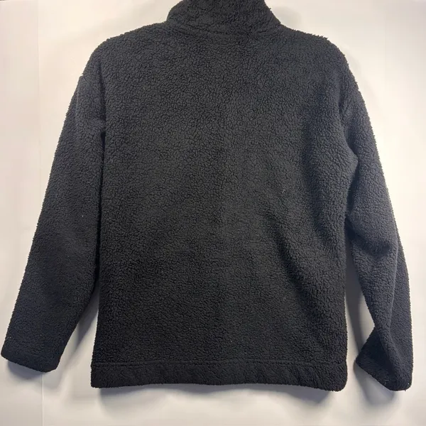 The North Face Womens Black Sherpa‎ Fleece Full Zip Jacket Small NF0A4P8L - Image 2