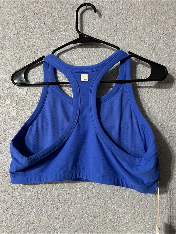 Vuori Elevation Race Bra Size XL Bright Iris Heather - Image 5