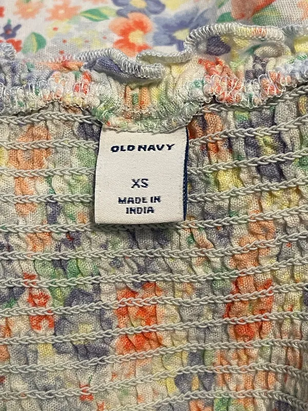 Old Navy Maxi Floral Dress. Size XS - Image 9