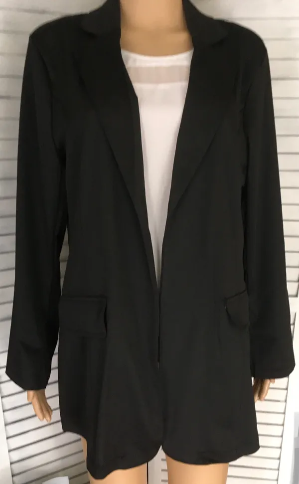 Black Blazer, XL - Image 3
