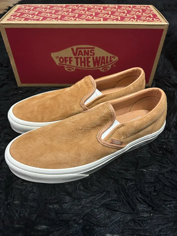 VANS off the wall suede waterproof slip on shoes sneakers women’s 7.5 new - Image 7
