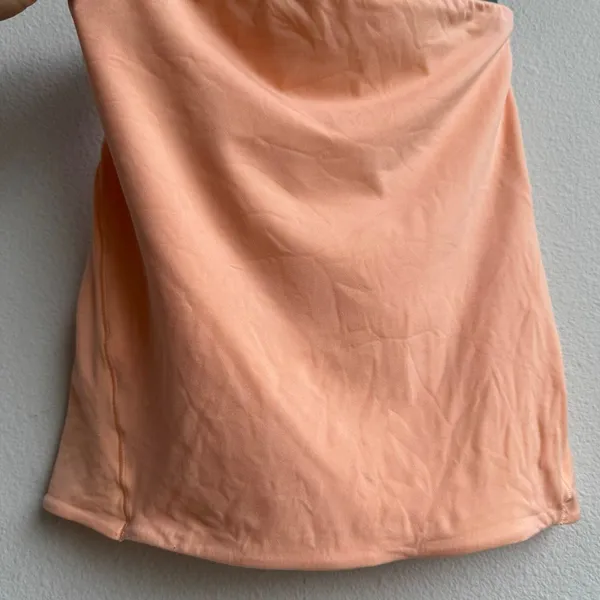Lululemon Wundermost Nulu Tube Top Women’s Peach Bellini Orange Size XS / Small - Image 2
