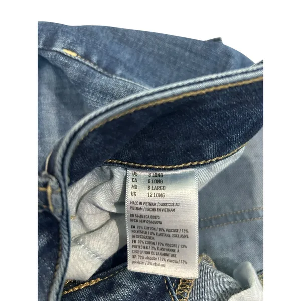 American Eagle Super Hi-Rise Jegging Dark Wash Skinny Jeans Womens 8 Long - Image 5