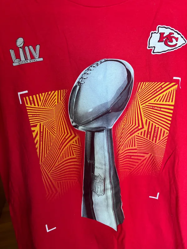 Fanatics Red chiefs Super Bowl t-shirt - Image 2