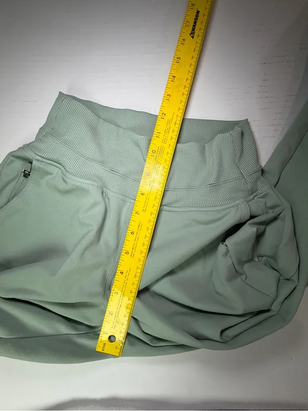 Yogalicious Wide-Leg Pull-On Pants in Sage - Image 5