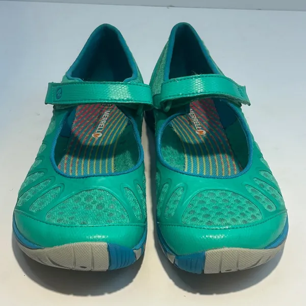 Merrell Crush Glove MJ Womens 8.5 Mint Leaf Green Barefoot Vibram Sneakers - Image 2