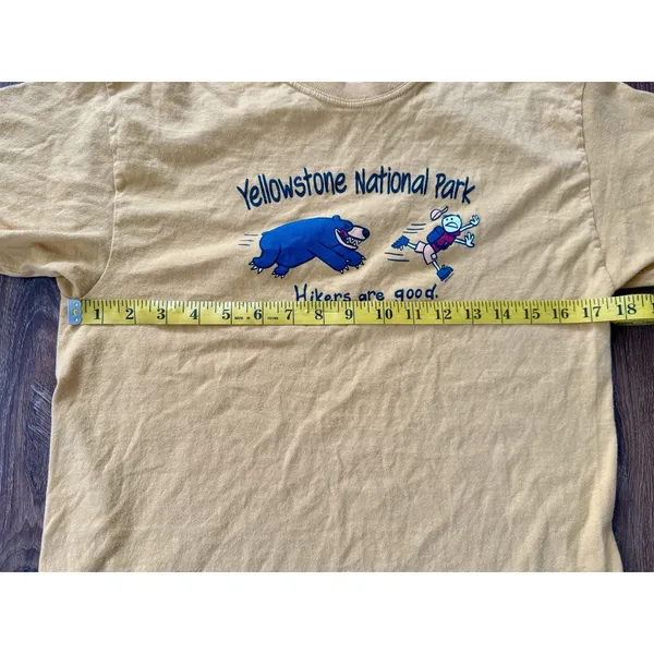 Life is Good Yellowstone National Park Graphic T Shirt Women’s‎ Small Tee EUC - Image 4