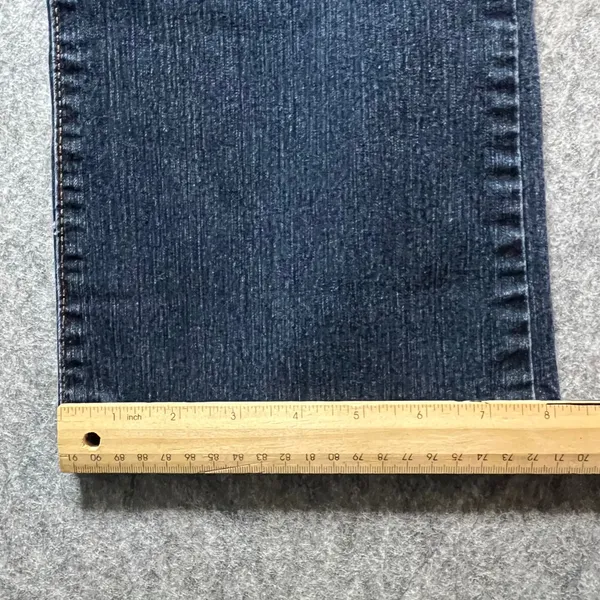 BandalinoBlu Denim Jeans Bootcut‎ Dark Wash Comfort Stretch Women's Size 6 - Image 4