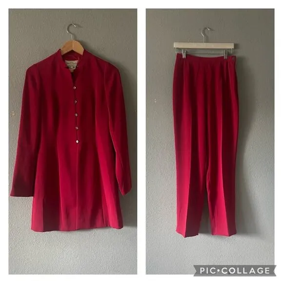 Armand Ventilo Collection Pants Suit Size 6 - Image 2
