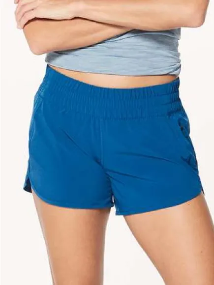 Lululemon Tracker Short V (4") Whirlpool Blue Size 10 - Image 2