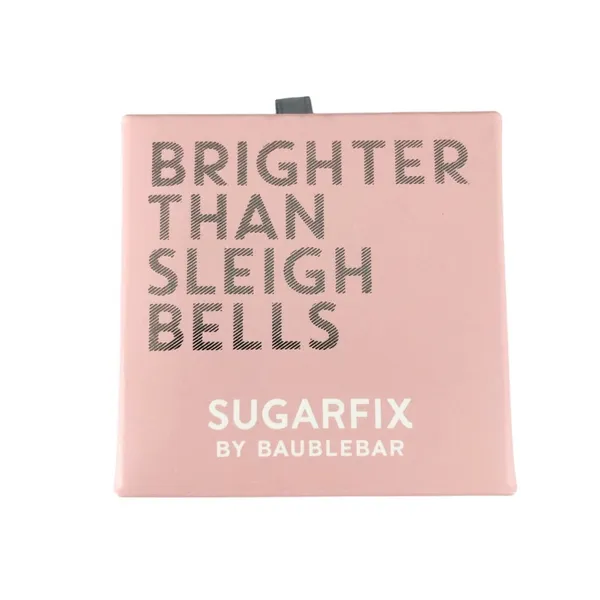 Sugarfix Womens Earrings Tri-Cluster Rhinestones Sparkle Clear Gold Tone - Image 3