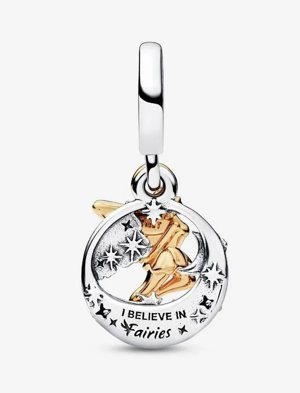 Pandora Disney Tinker Bell Celestial Night Dangle Charm - Image 2
