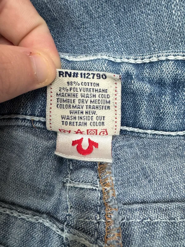 True Religion Denim Jeans Size 27- READ DESCRIPTION - Image 8