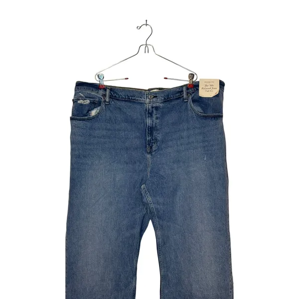 Abercrombie & Fitch Women's Jeans NWT '90s Relaxed High Rise‎ Denim 36/22R NWT - Image 4