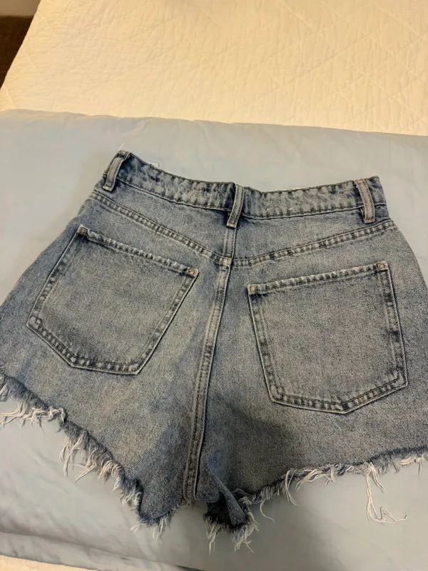 ZARA Jean Shorts High-Waisted - Image 2
