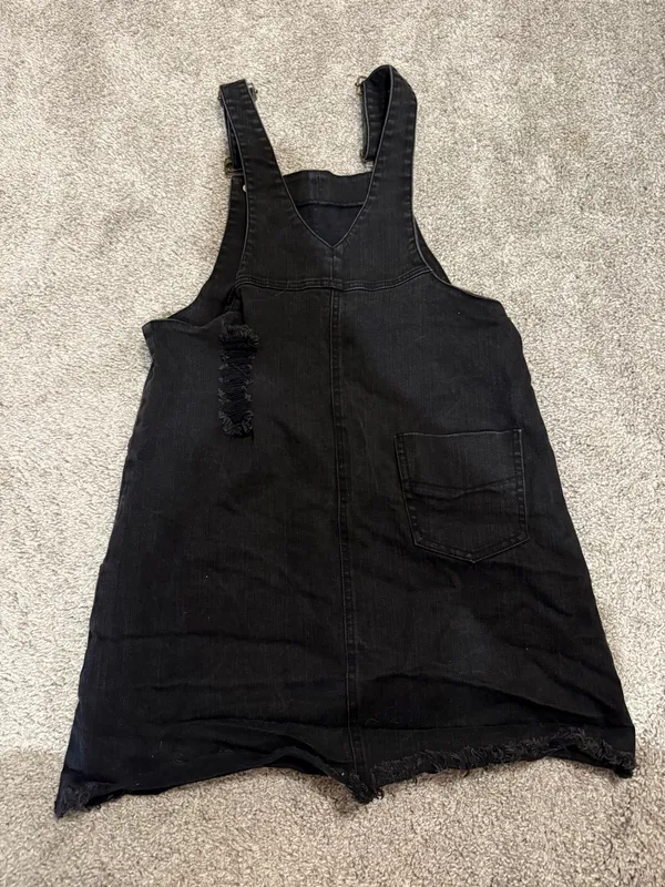 Ladakh Black denim dress - Image 2