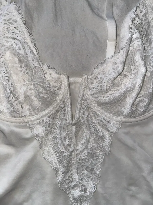 Popilush The Shapewear Bodysuit Tummy Control Lace Corset Tops V Neck Sleeveless Backless Body Suit Thongs - Image 2