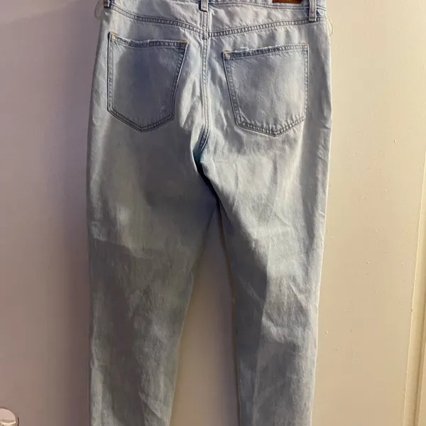 Abercrombie Womens Annie Girlfriend High Rise Distressed Jeans 29 30x26 - Image 6