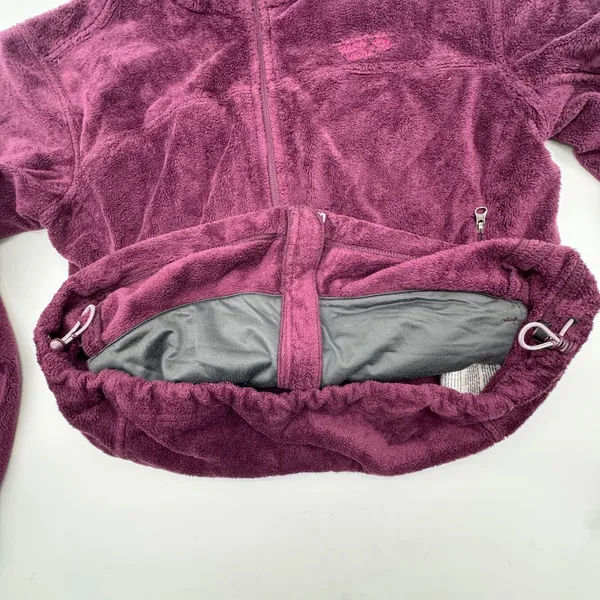 Mountain Hardwear Fleece Jacket Purple‎ Zip Up Women's Medium - Image 9
