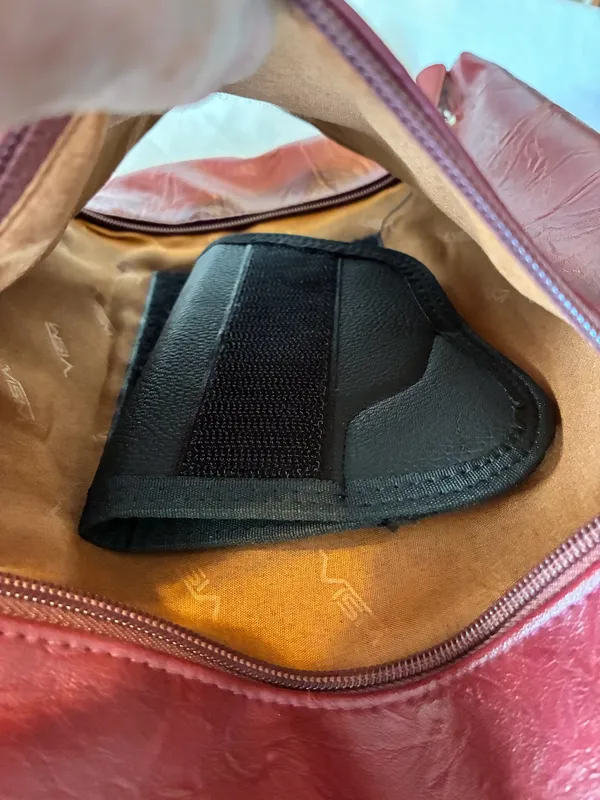 Concealed gun carry purse Red - Image 4