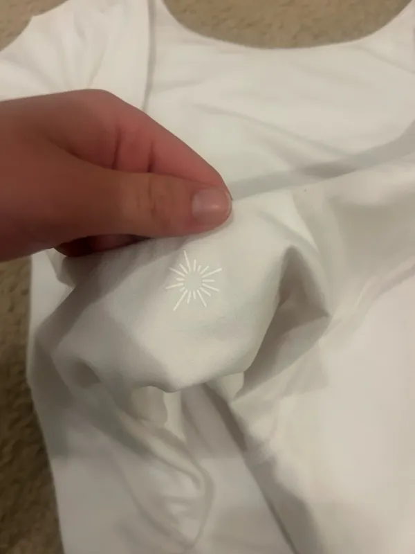 Aerie offline tight backless white top XS - Image 4