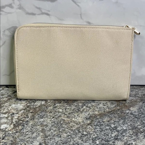 Christian Dior Cream Canvas Pouch - Image 7