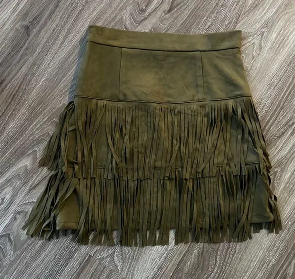 Altar'd State Fearless Fringe Mini Skirt - Image 4