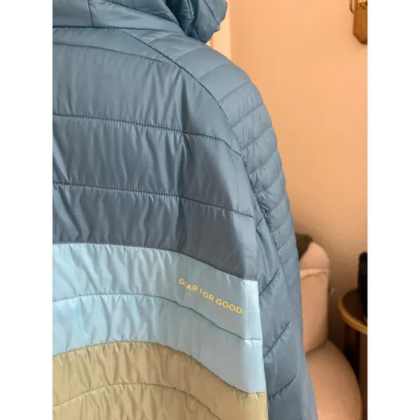 Cotopaxi Womens Capa Insulated Hooded Jacket Drizzle/ Aspen Size 4X - Image 7