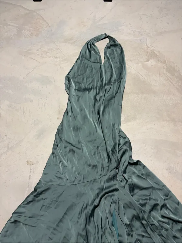 Birdy grey NWT Stephanie matte sea glass small bridesmaid dress - Image 3
