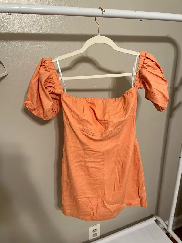 Forever 21 Orange Dress Mini - Image 2