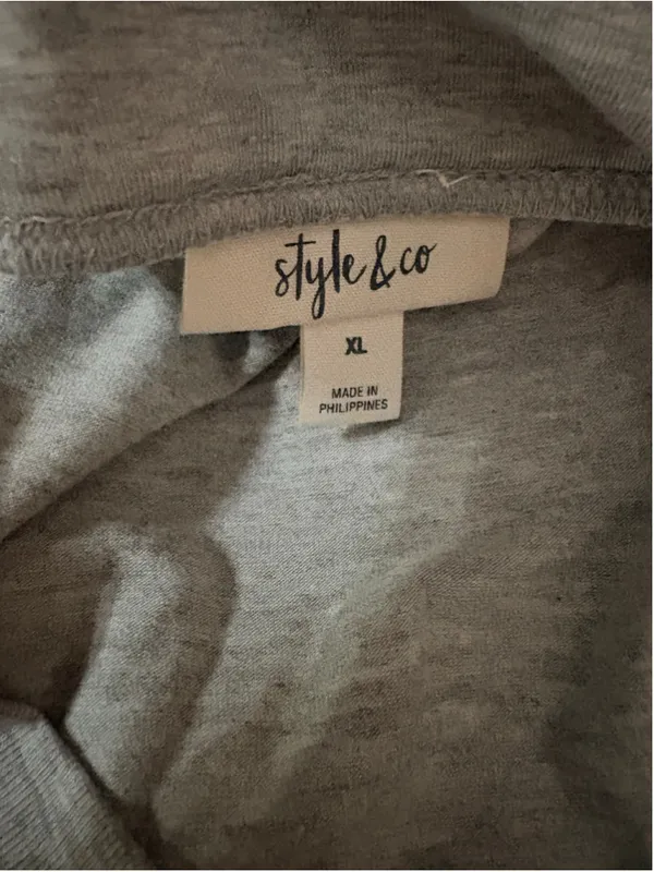 Style & Co Maxi Skirt Women's Size XL Grey NWT - Image 4