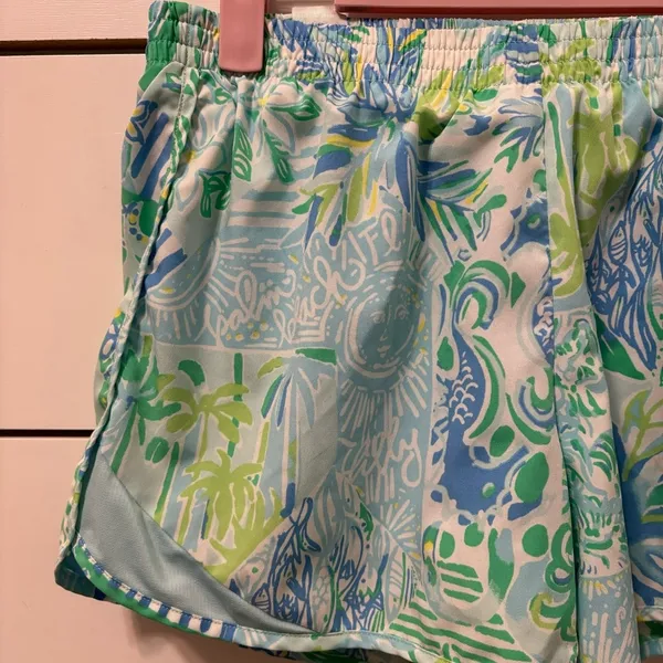 Lilly Pulitzer Palm Beach Luxletic shorts - Image 2