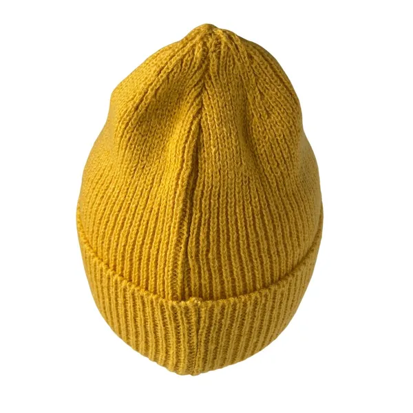 Unisex Knit Cap Beanie Double Layer Winter Hat Yellow‎ NEW Outdoor Gorpcore OS - Image 3