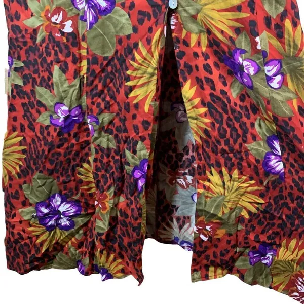 Vintage Scarlett sleeveless button front maxi dress‎ - Image 7