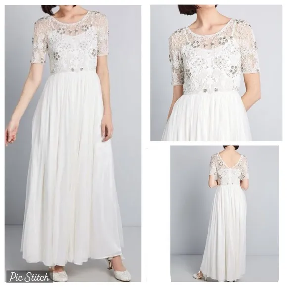 Stunning ModCloth Everlasting Romance Wedding Gown! - Image 2
