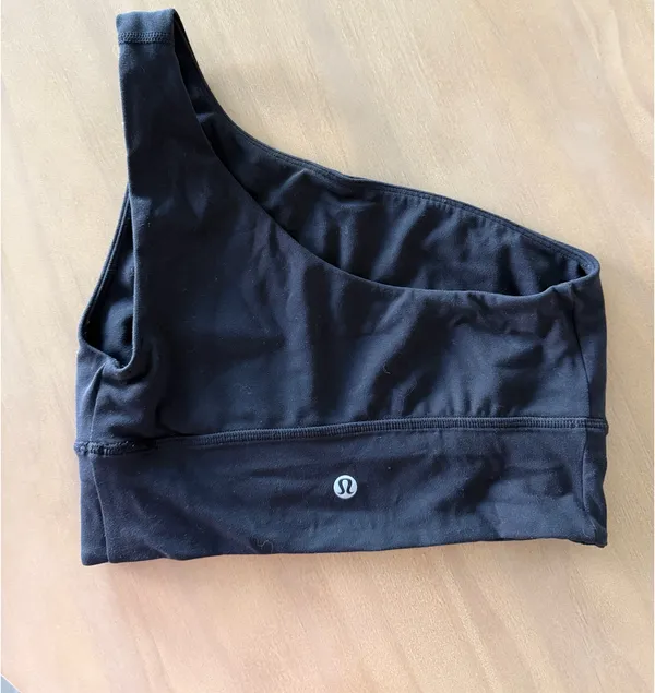 Lululemon Asymmetrical Bra Black - Image 3