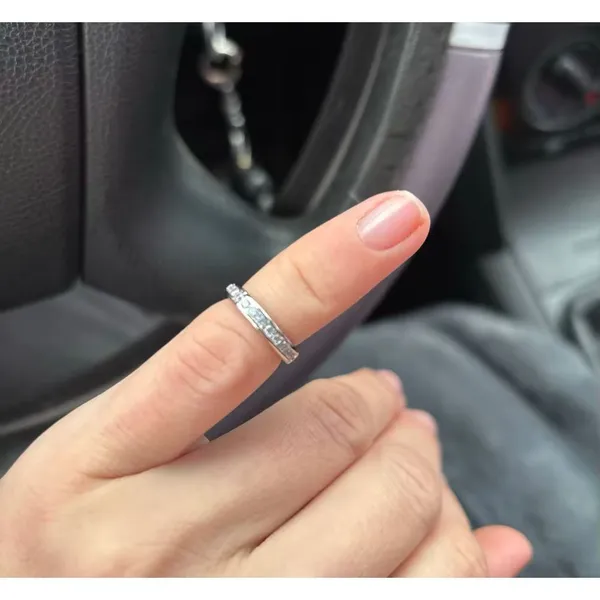 NEW White Gold Filled Adjustable Toe Pinky Midi Finger Simulated‎ Diamond Ring - Image 13