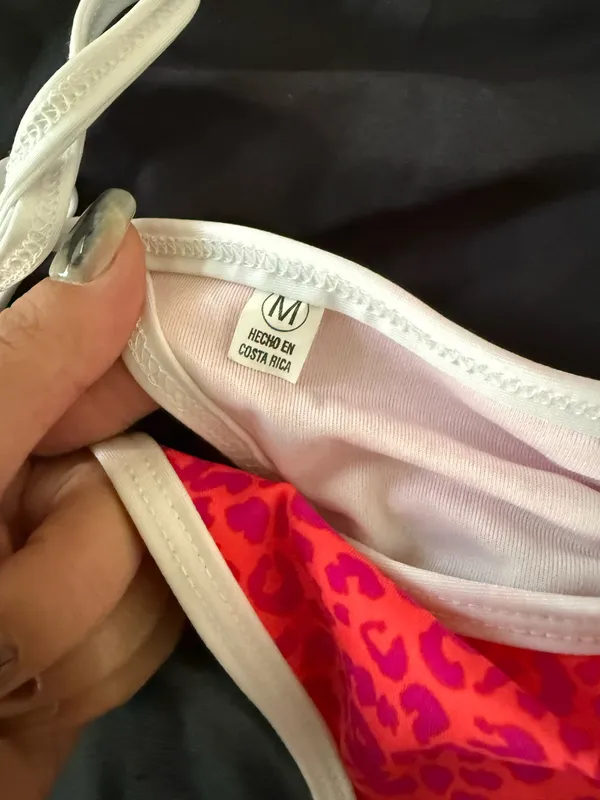 Pink & Red Swimsuit Size M - Image 3