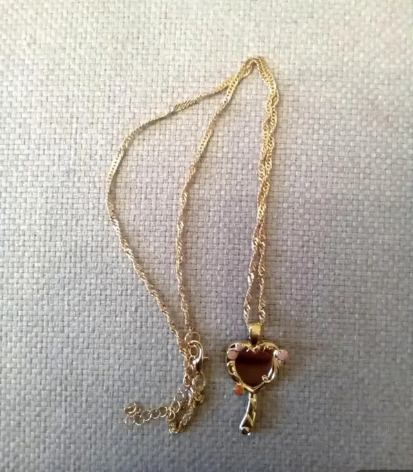 18K Gold Plated Pendant Necklace - Image 13