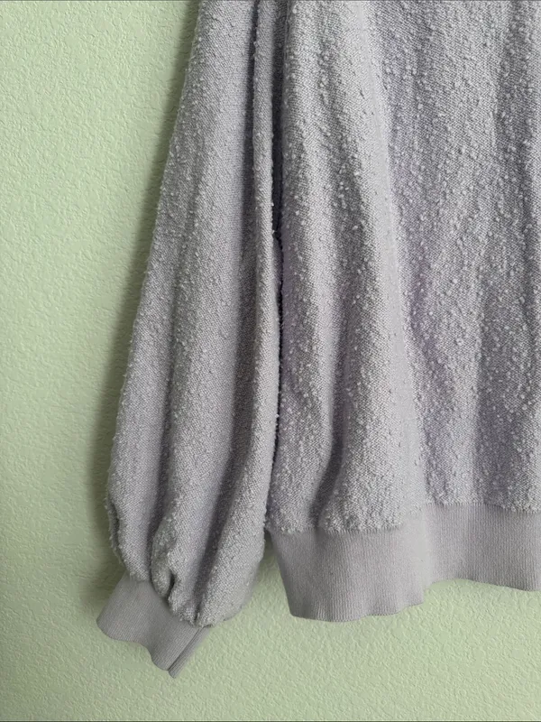Free People Found My Friend Pullover in Lavender, Size XL, NEW - Image 9