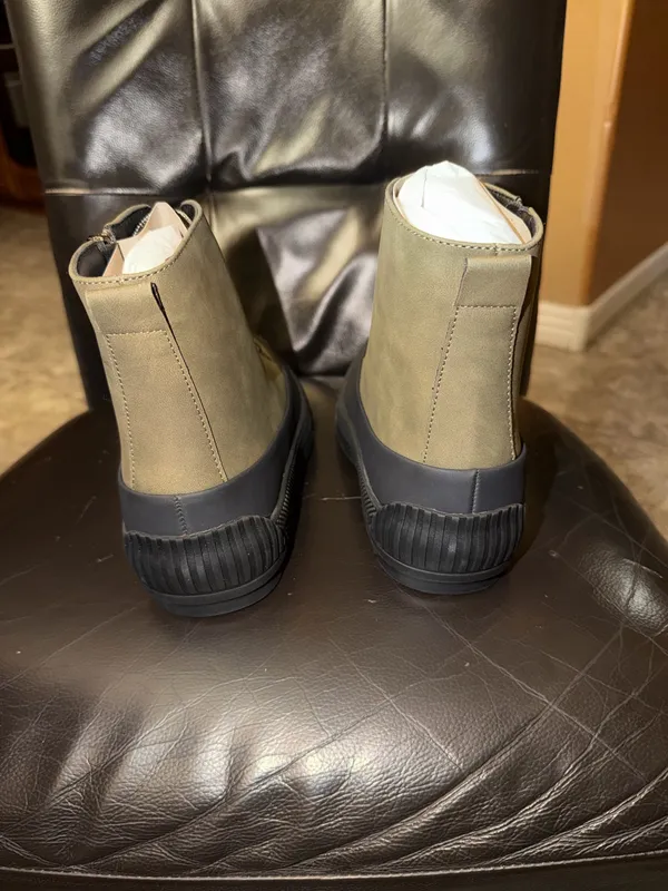 Boots Green Size 8 - Image 4