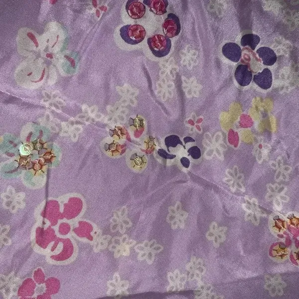 Y2K Pastel Floral silk Top - Image 3